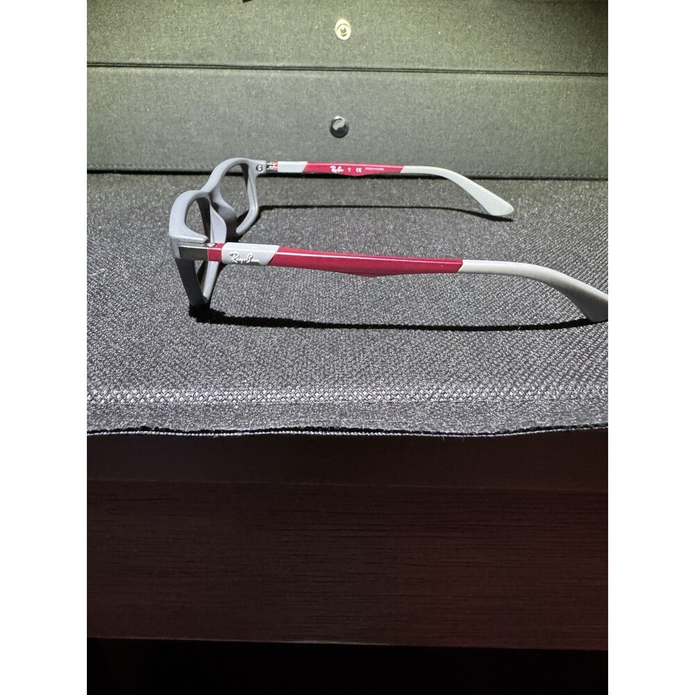 NEW Ray Ban Junior RB1546 3631 Kids Childrens Gray & Red Eyeglasses Frames 46/16